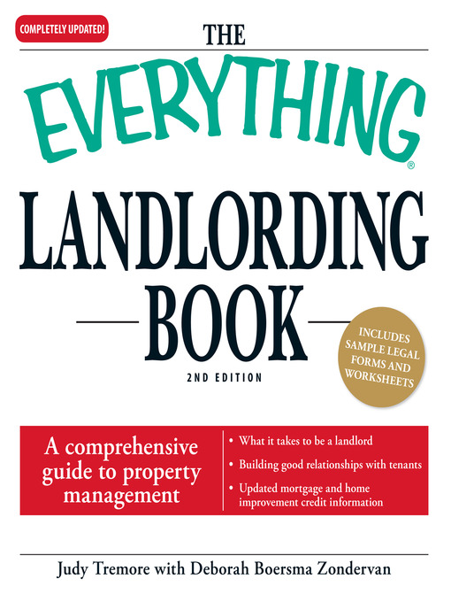 Title details for The Everything Landlording Book by Judy Tremore - Wait list